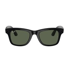 Ray-Ban Gen 2 Wayfarer Shiny Black Clear/Green transitions