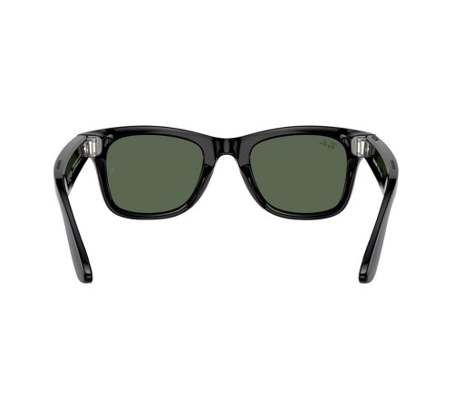 Ray-Ban Gen 2 Wayfarer Shiny Black Clear/Green transitions
