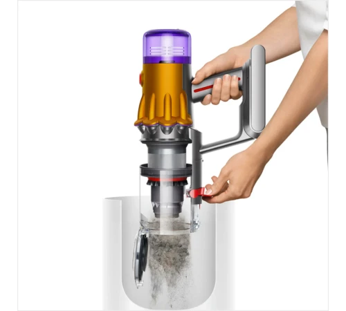 Пылесос Dyson V12s Detect slim submarine (SV46), yellow/nickel