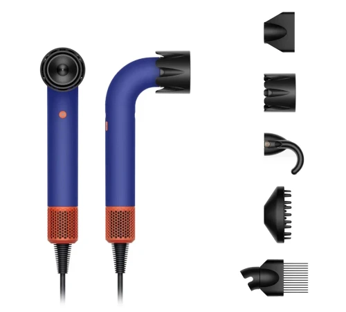 Dyson Фен HD18 Supersonic R Pro Vinca Blue /Topaz Orange
