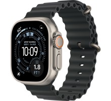 Apple Watch Ultra 3 (2025) Natural Titanium Black Ocean band 