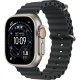 Apple Watch Ultra 3 (2025) Natural Titanium Black Ocean band 