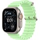 Apple Watch Ultra 3 (2025) Natural Titanium Neon Green Ocean band 