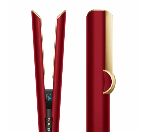 Выпрямитель для волос Dyson HT01 Airstrait Straightener, Red Velvet/Gold с кейсом хранения