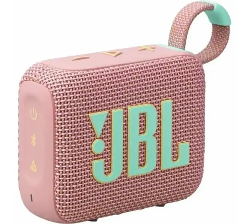 Портативная акустика JBL Go 4 Pink, 4.2Вт
