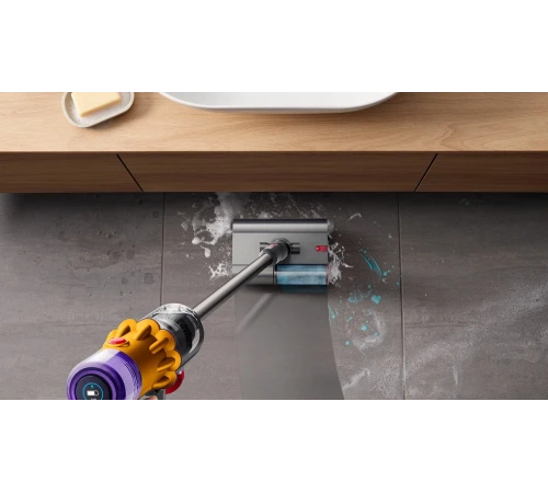 Пылесос Dyson V12s Detect slim submarine (SV46), yellow/nickel
