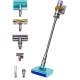Пылесос Dyson V15s Detect submarine (SV47), yellow/nickel