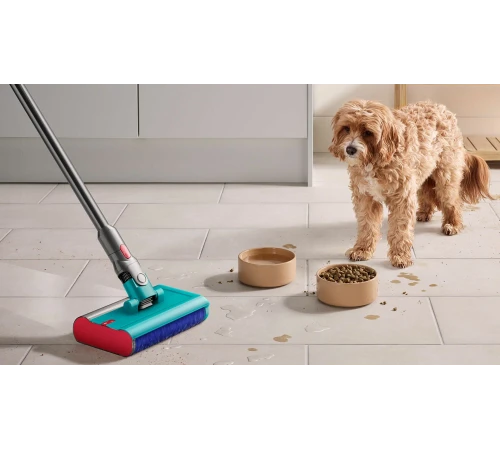 Пылесос Dyson V15s Detect submarine (SV47), yellow/nickel