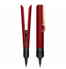 Выпрямитель для волос Dyson HT01 Airstrait Straightener, Red Velvet/Gold с кейсом хранения