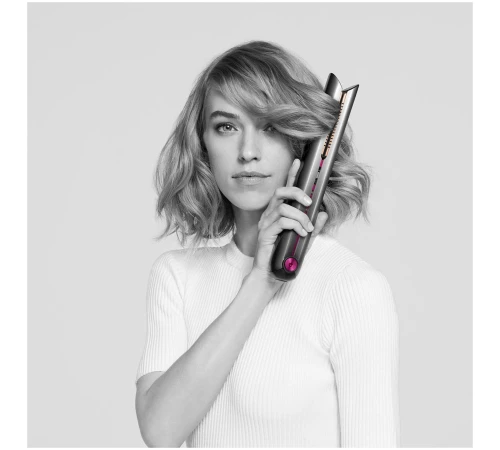 Выпрямитель для волос Dyson (Тёмный Никель/Фуксия)