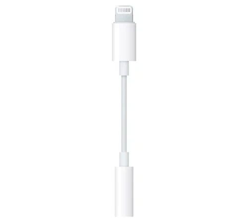 Переходник Apple iPhone Jack 3.5мм - Lightning (MMX62ZM/A) белый