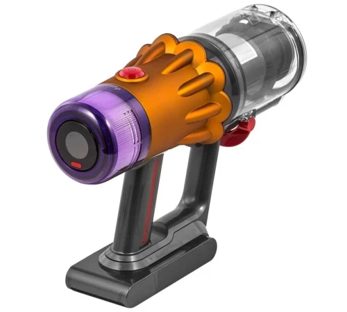 Пылесос Dyson V12 Detect slim absolute (SV46), yellow/nickel