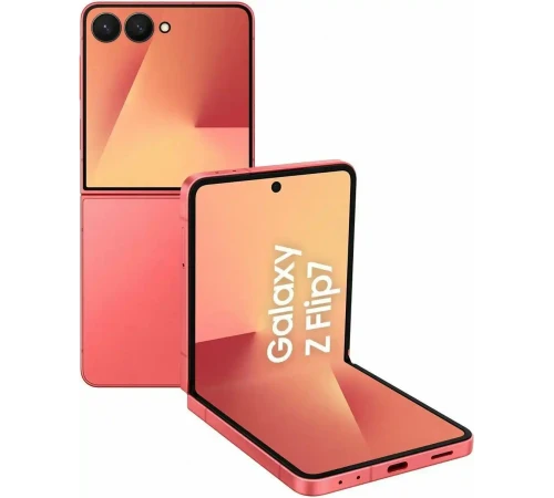 Samsung Galaxy Z Flip 7 256GB, Coral Red