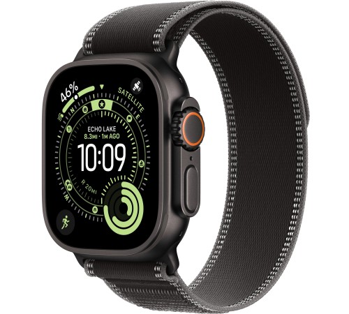 Apple Watch Ultra 3 (2025) Black Titanium Black/Charcoal Trail Loop
