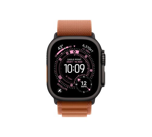 Apple Watch Ultra 3 (2025) Black Titanium Terra Cotta Alpine loop