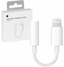 Переходник Apple iPhone Jack 3.5мм - Lightning (MMX62ZM/A) белый