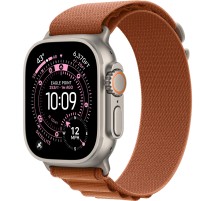 Apple Watch Ultra 3 (2025) Natural Titanium Terra Cotta Alpine loop