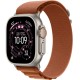 Apple Watch Ultra 3 (2025) Natural Titanium Terra Cotta Alpine loop
