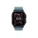 Apple Watch Ultra 3 (2025) Black Titanium Light Blue Alpine loop