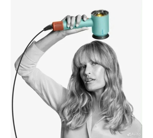Фен Dyson Supersonic Nural HD16, Ceramic Patina/Topaz