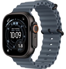 Apple Watch Ultra 3 (2025) Black Titanium Anchor Blue Ocean band