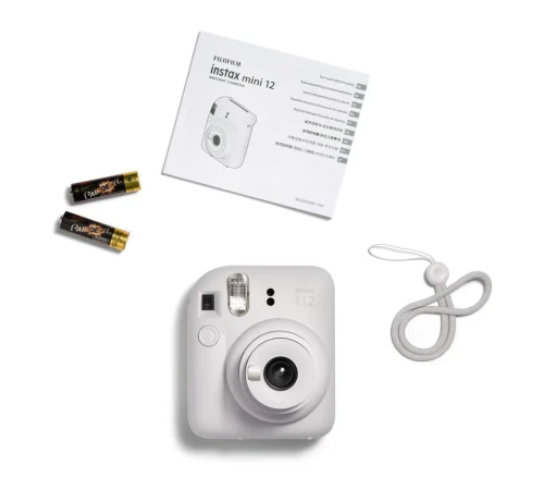 Фотоаппарат моментальной печати FUJIFILM Instax 12 Mini Clay White