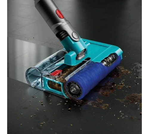 Пылесос Dyson V15s Detect submarine (SV47), yellow/nickel