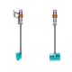 Пылесос Dyson V15s Detect submarine (SV47), yellow/nickel