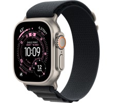 Apple Watch Ultra 3 (2025) Natural Titanium Black Alpine loop