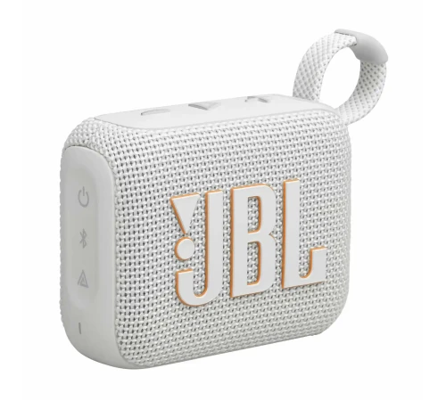 Портативная акустика JBL Go 4 White, 4.2Вт