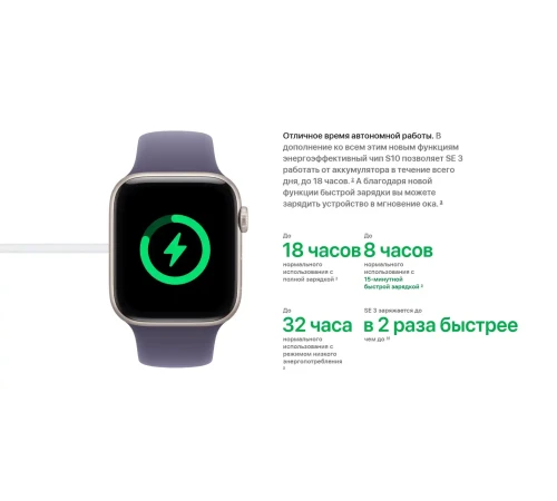 Apple Watch SE 3 (2025) 40mm Midnight