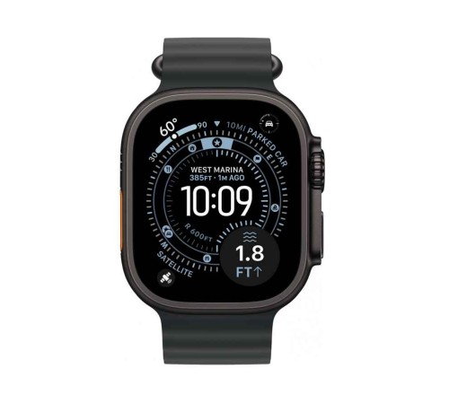 Apple Watch Ultra 3 (2025) Black Titanium Black Ocean band