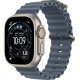 Apple Watch Ultra 3 (2025) Natural Titanium Anchor Blue Ocean band 