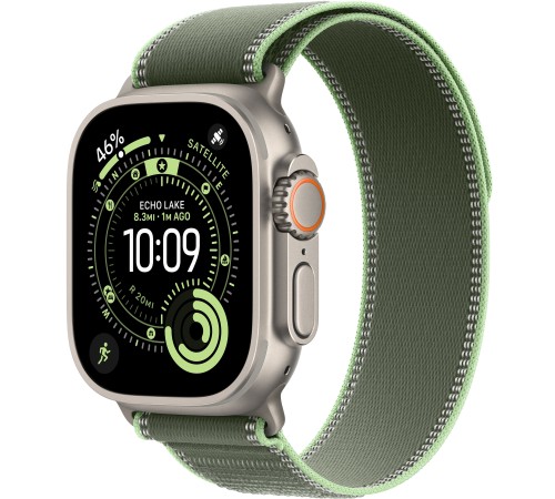 Apple Watch Ultra 3 (2025) Natural Titanium Green/Neon Trail Loop