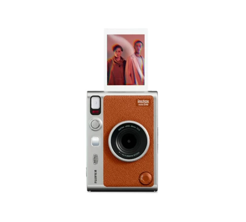 Фотоаппарат моментальной печати FUJIFILM Instax Mini Evo Brown