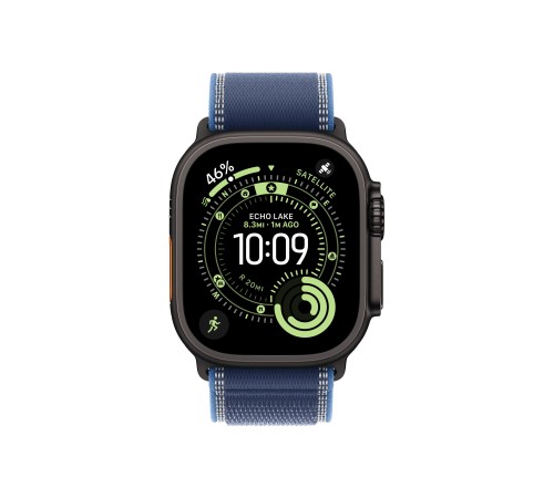 Apple Watch Ultra 3 (2025) Black Titanium Blue/Bright Blue Trail Loop