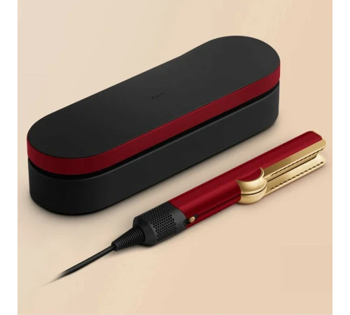 Выпрямитель для волос Dyson HT01 Airstrait Straightener, Red Velvet/Gold с кейсом хранения