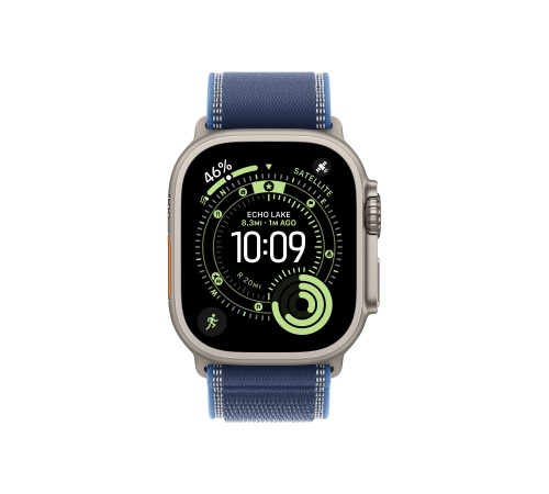 Apple Watch Ultra 3 (2025) Natural Titanium Blue/Bright Blue Trail Loop