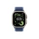 Apple Watch Ultra 3 (2025) Natural Titanium Blue/Bright Blue Trail Loop