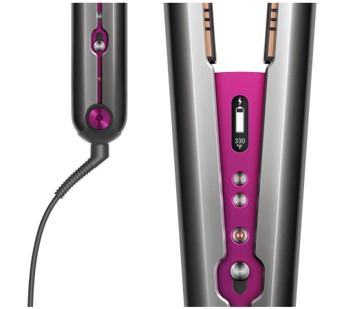 Выпрямитель для волос Dyson (Тёмный Никель/Фуксия)