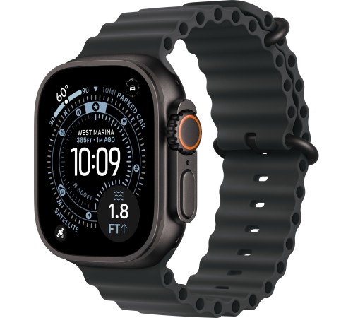 Apple Watch Ultra 3 (2025) Black Titanium Black Ocean band
