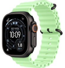 Apple Watch Ultra 3 (2025) Black Titanium Neon Green Ocean band