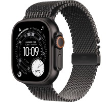 Apple Watch Ultra 3 (2025) Black Titanium + Titanium Milanese Loop