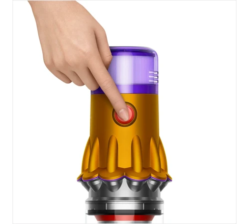 Пылесос Dyson V12s Detect slim submarine (SV46), yellow/nickel