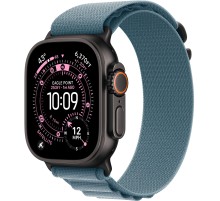 Apple Watch Ultra 3 (2025) Black Titanium Light Blue Alpine loop