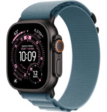 Apple Watch Ultra 3 (2025) Black Titanium Light Blue Alpine loop
