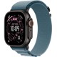 Apple Watch Ultra 3 (2025) Black Titanium Light Blue Alpine loop