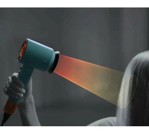 Фен Dyson Supersonic Nural HD16, Ceramic Patina/Topaz