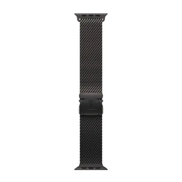 Titanium Milanese Loop Apple Watch Ultra 2 Black (2024) Black Titanium Milanese Loop 