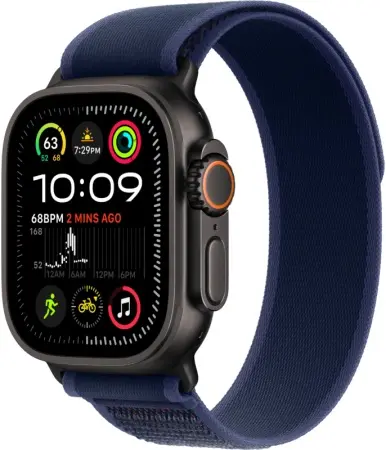 Trail loop Apple Watch Ultra 2 Black (2024) Trail Loop Blue 